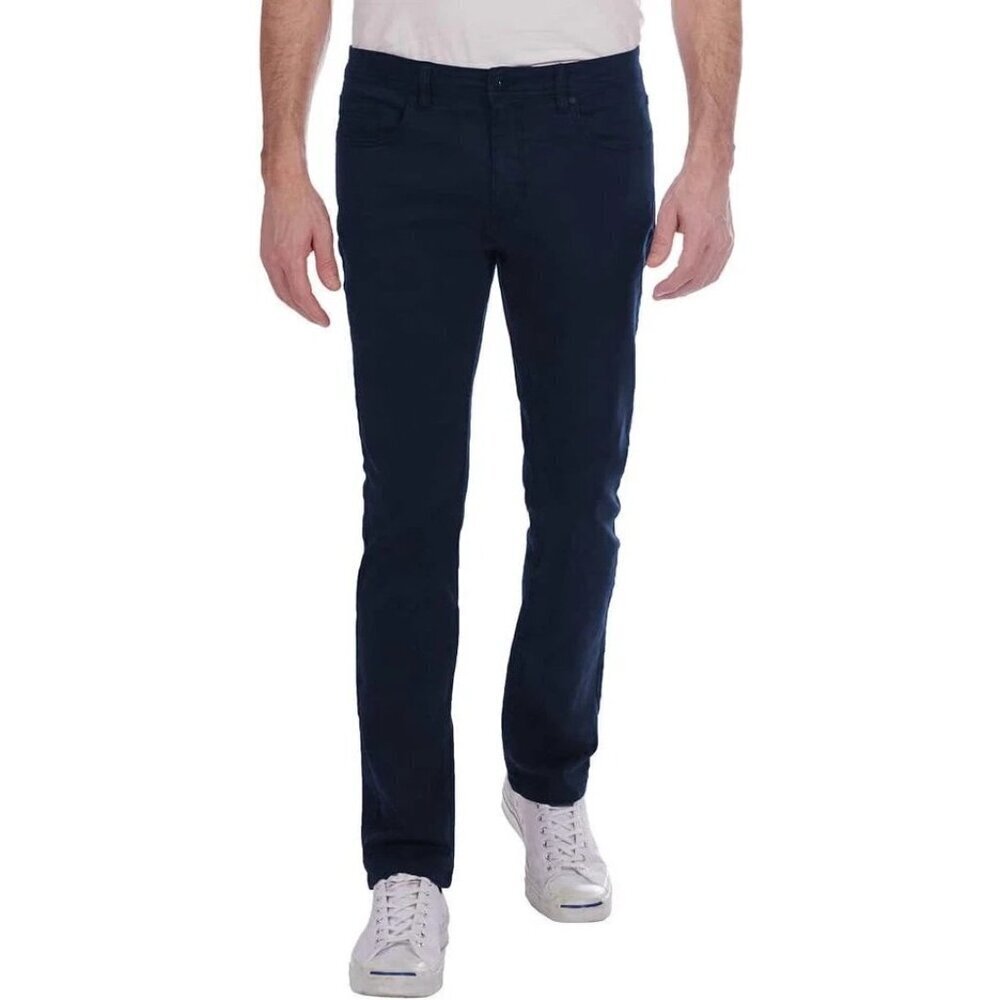 NWOT Jachs NY Men's 38/30 Navy 5 Pocket pants Straight Leg